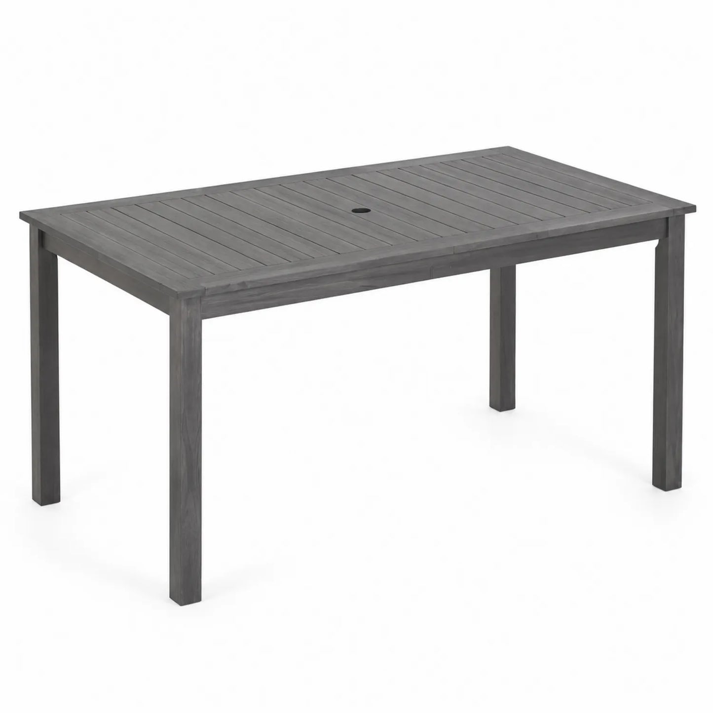 Table de jardin en bois d'acacia 200x100 cm